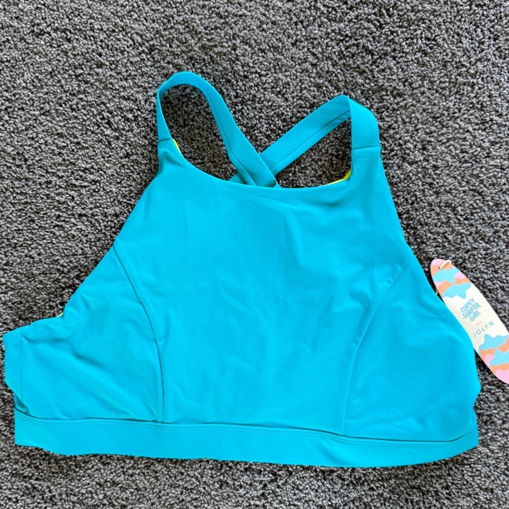 Jolyn Women's Bikini Top Aphrodite Luminous Size XXL NWT